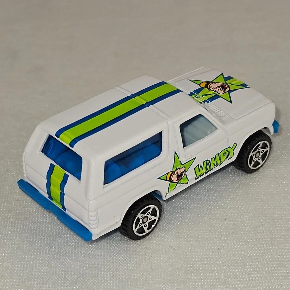 Racing‎ Champions Wimpy (Popeye) '80 Ford Bronco, White, Loose (K234)